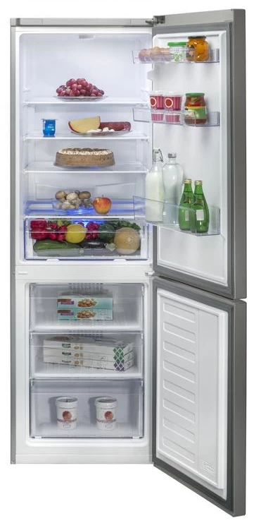 Frigider cu doua usi Beko RCSA365K20XP / 346 l / 185 cm / A+ / Gri photo 3