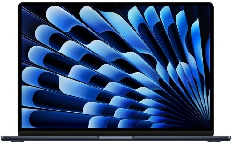 Ноутбук Apple Ультрабук MacBook Air 15.3 2024 15.3” / 8 ГБ / 512 ГБ / M3 / M3 / Black photo 1