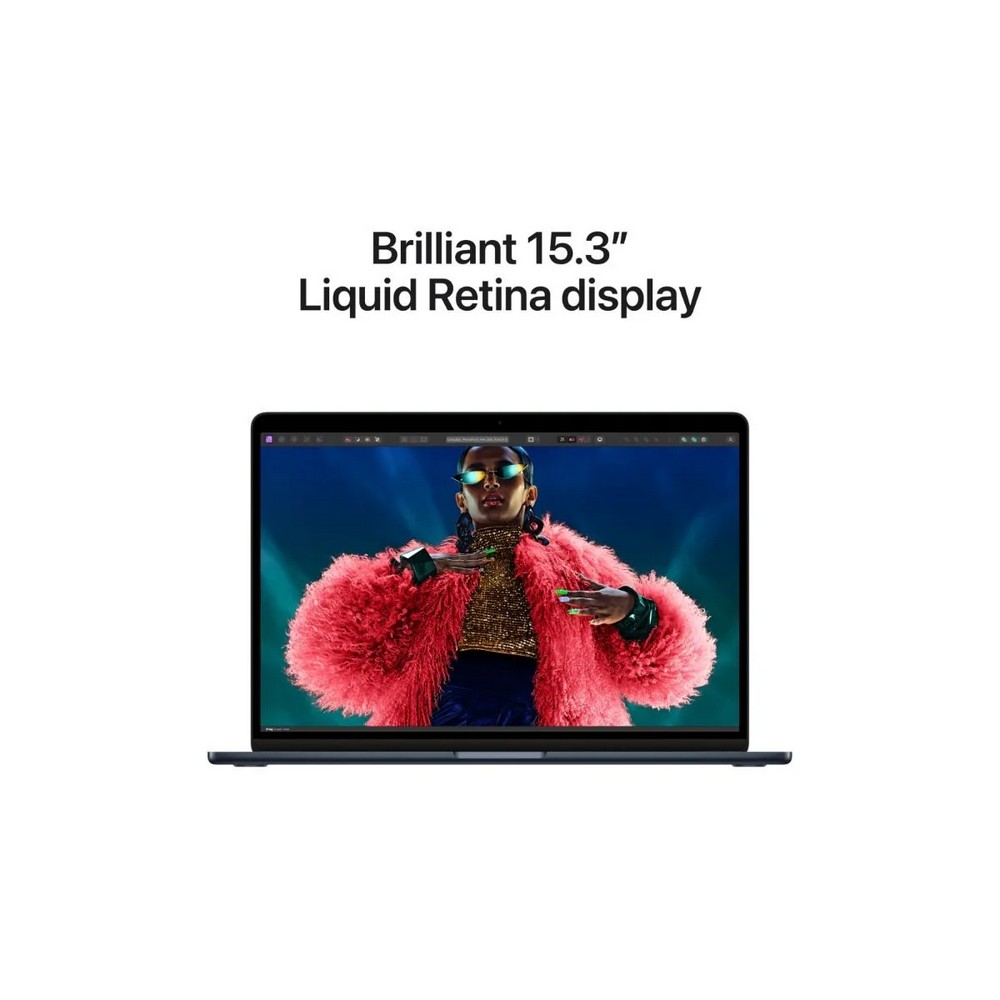 Ноутбук Apple Ультрабук MacBook Air 15.3 2024 15.3” / 8 ГБ / 512 ГБ / M3 / M3 / Black photo 5
