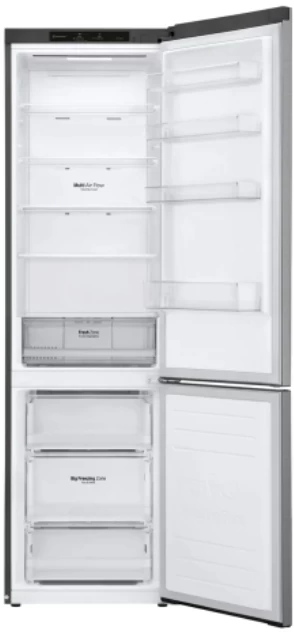 Холодильник двухдверный LG GAB509MMZL / 384 л / 203 см / A+ / Серый photo 5