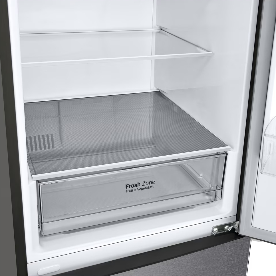 Frigider cu doua usi LG GWB509CLZM / 384 l / 203 cm / F / Gri photo 5