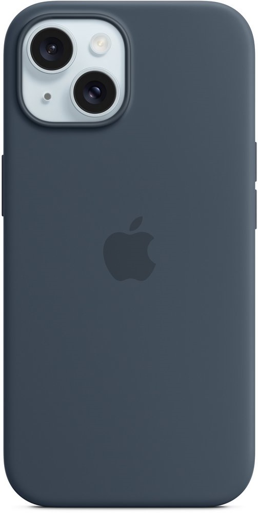 Husa Apple iPhone 15 Silicone Case Storm Blue (MT0N3ZM) photo Husa Apple iPhone 15 Silicone Case Storm Blue (MT0N3ZM) photo