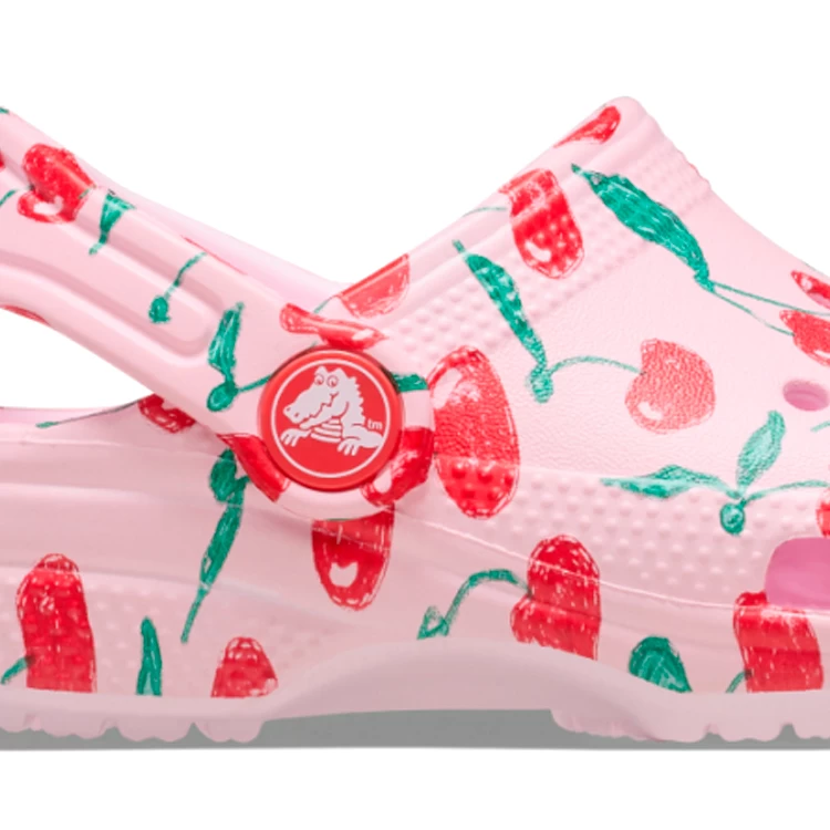 Шлепанцы Crocs Classic Fresh Fruits Clog T / см / Розовый/Красный photo 5