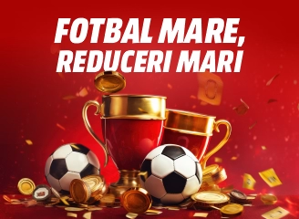 Fotbal mare, reduceri mari!