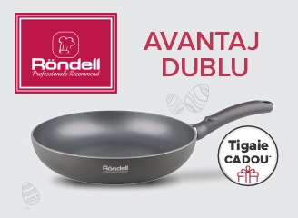 Cadou garantat la procurarea veselei Rondell!