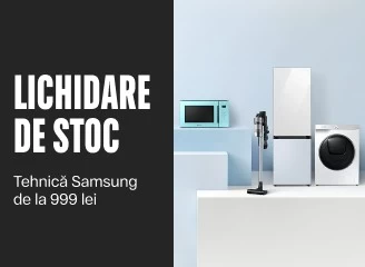 Lichidare de stocuri: reduceri la electrocasnice Samsung