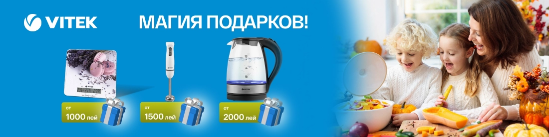 Гарантированный подарок к технике Vitek!