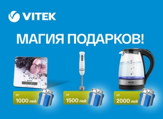 Гарантированный подарок к технике Vitek!