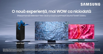 Cadou Sound Tower la precomanda noilor televizoare Samsung!