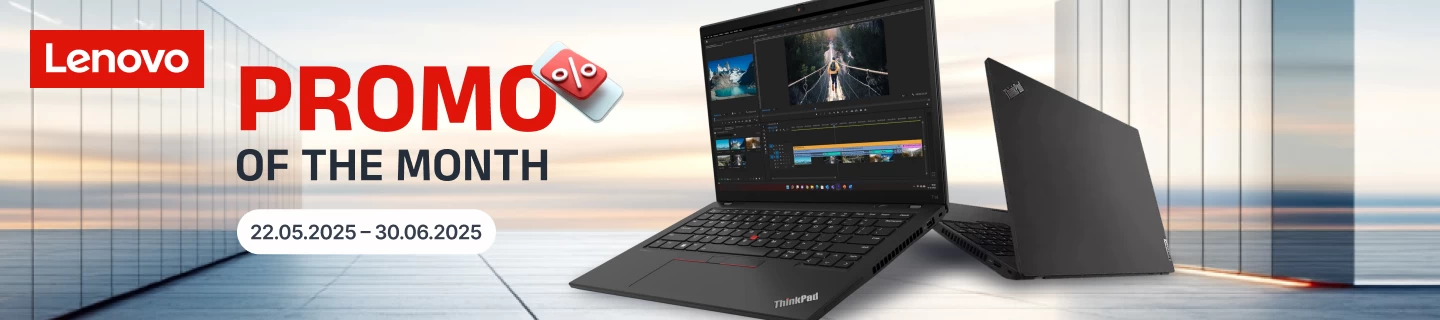 Скидки до -10% на ноутбуки Lenovo