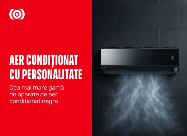 Cel mai mare asortiment de aparate de aer condiționat negre din țară!