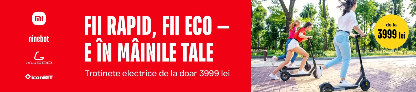 Reduceri la trotinete electrice!