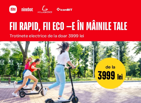Reduceri la trotinete electrice!