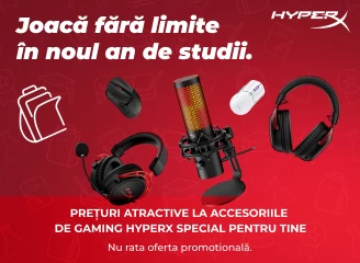 Back to School 2025: Reduceri la accesorii gaming HyperX