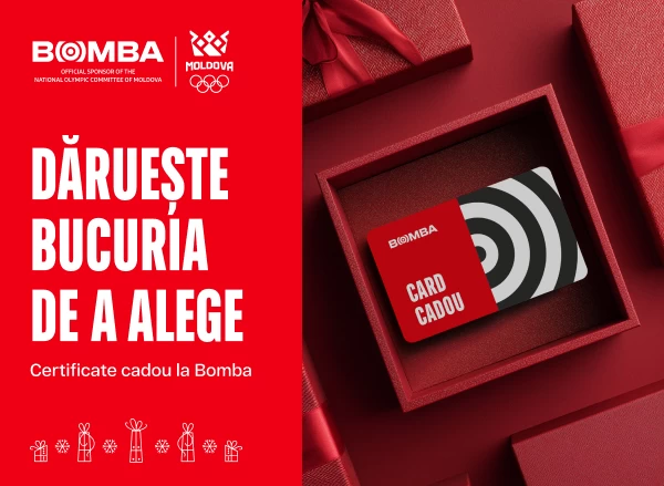 Card Cadou Bomba – Un singur card, mii de opțiuni