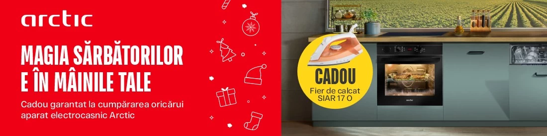 Cadou garantat la procurarea tehnicii Arctic