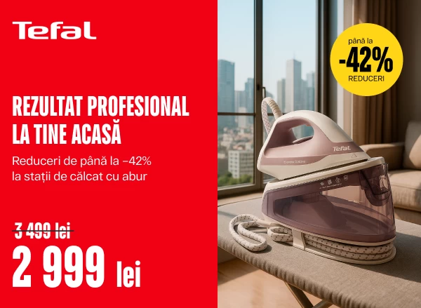 Reduceri WOW la fiare de călcat și aparate cu abur!