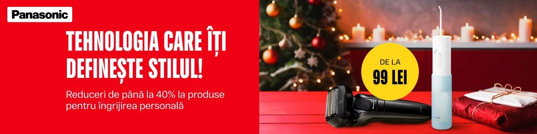 Salon de frumusețe acasă cu Panasonic