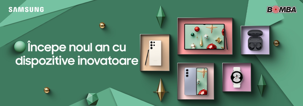 Începe noul an cu dispozitive inovatoare cu Samsung!